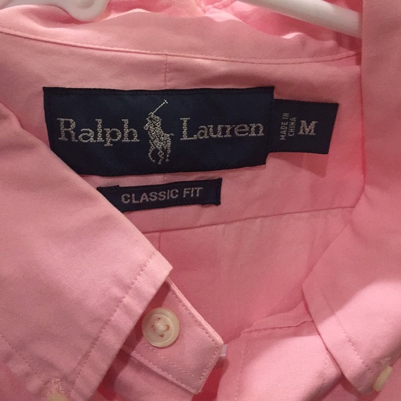 Ralph Lauren Pink Button Down - Picture 3 of 3
